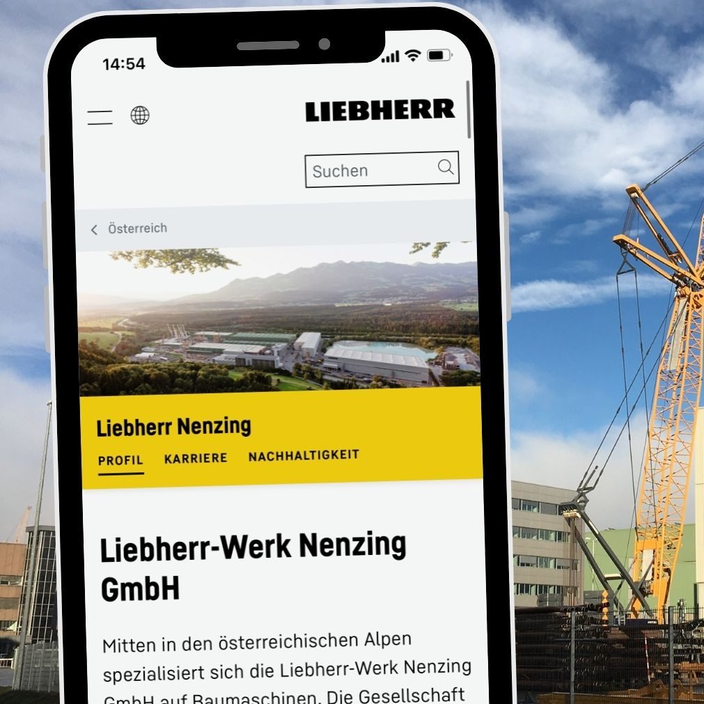 Mit über 1.400 Mitarbeitern zählt das Liebherr-Werk Nenzing zu den renommiertesten Arbeitgebern in Vorarlberg.