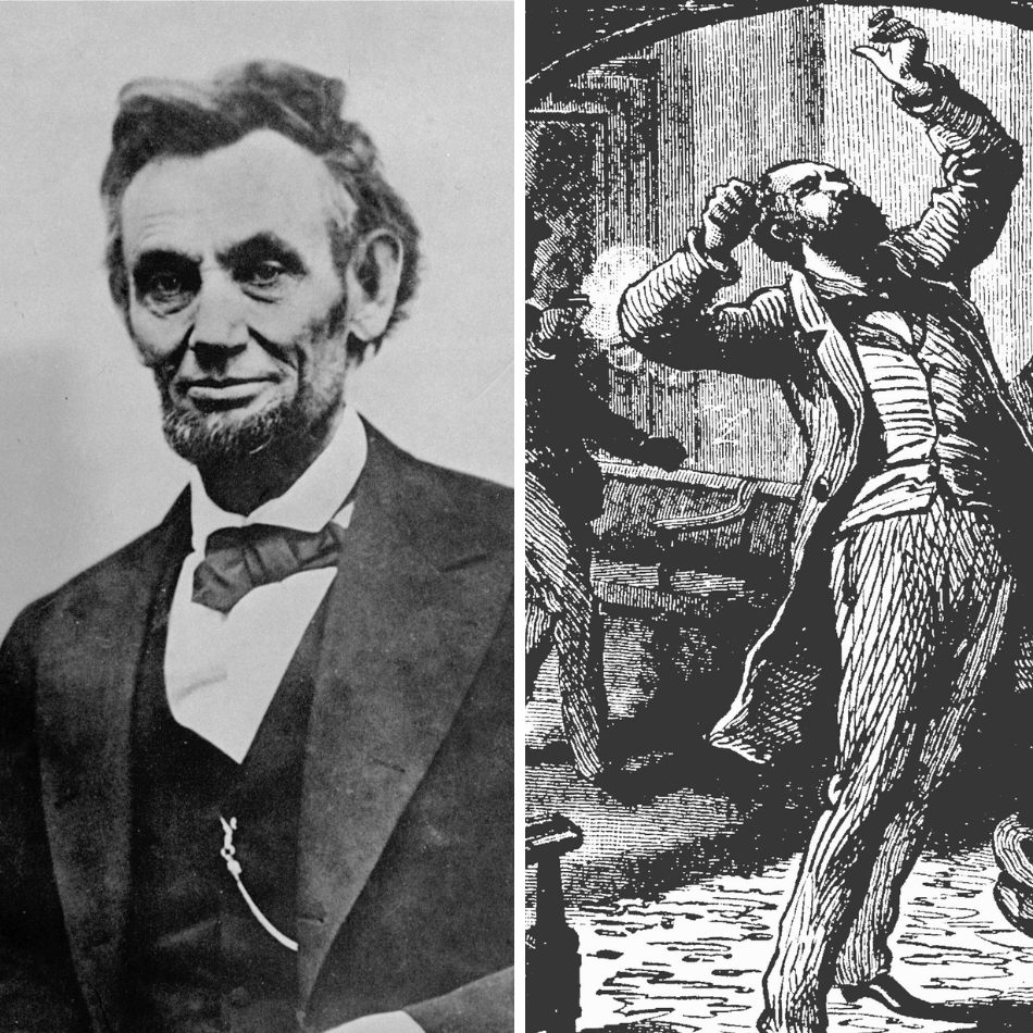 Vier US-Präsidenten überlebten die Anschläge auf sie nicht: Lincoln, Garfield, McKinley und Kennedy (v.l.n.r.)