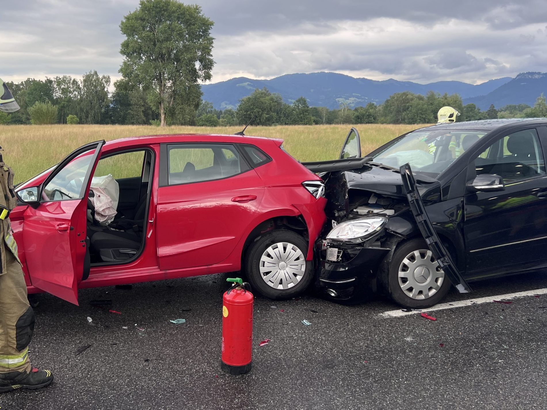 Auffahrunfall in Lustenau