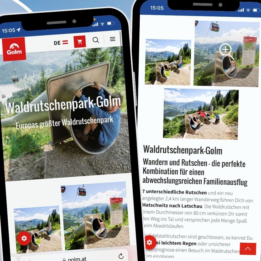 Mit sieben abwechslungsreichen Rutschen und einem neu angelegten 3 km langen Wanderweg bietet der Waldrutschenpark am Golm bei Tschagguns Spaß für Groß und Klein.