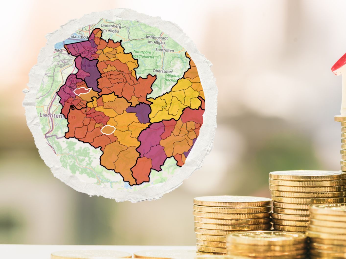 In Österreich gibt es bei Kosten für Baugründe enorme Unterschiede