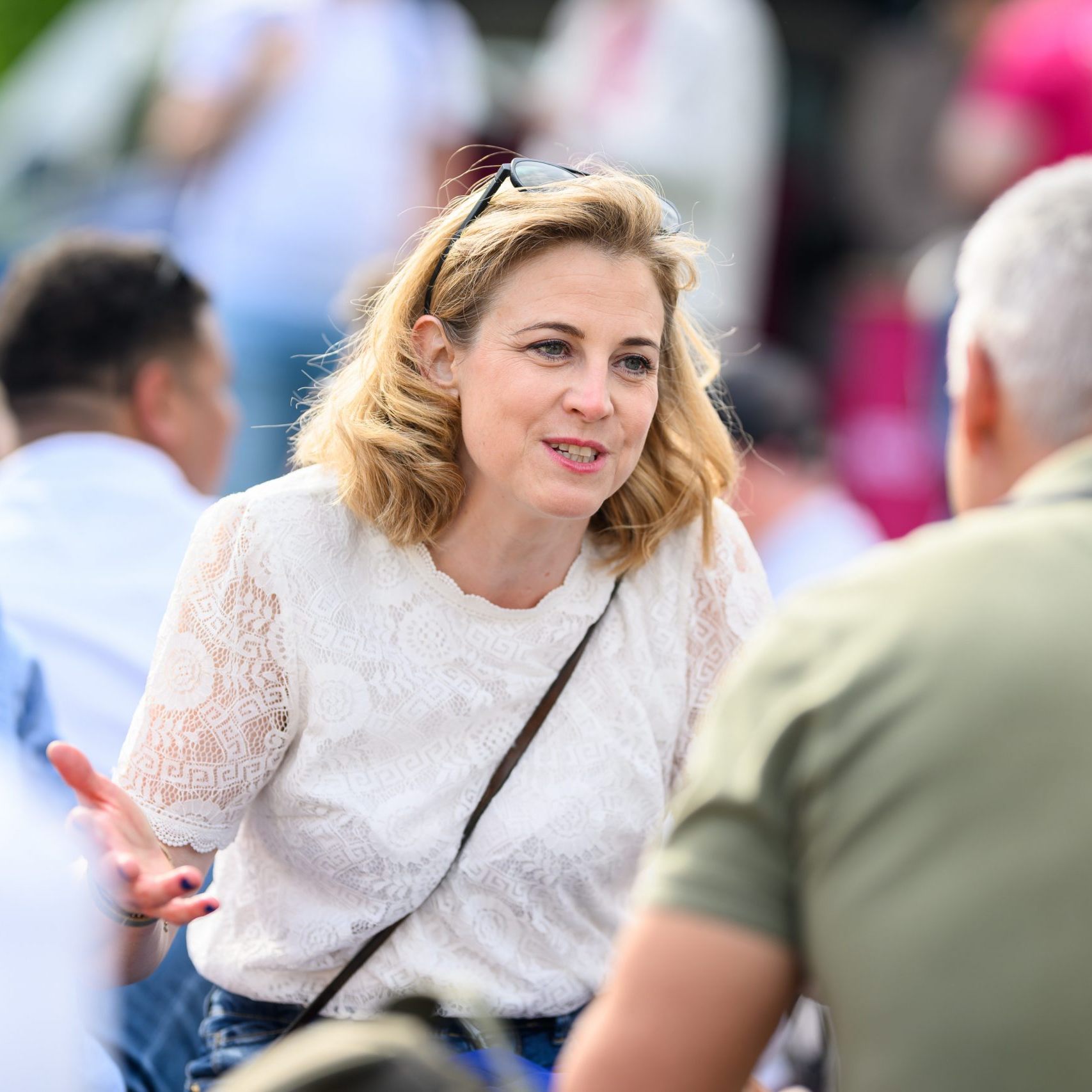 Beate Meinl-Reisinger, Spitzenkandidatin der NEOS.