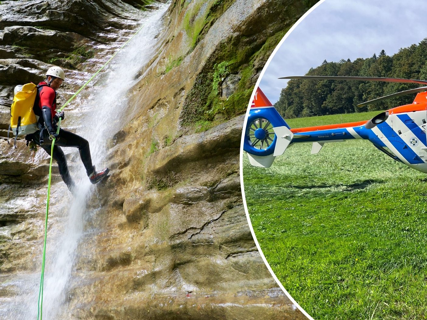 Canyoning-Unfall im Kleinwalsertal. (Symbolbild)