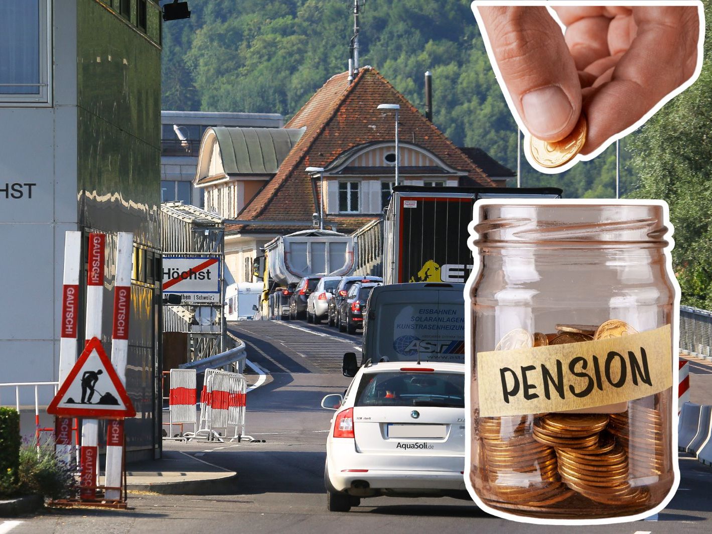 Obmann des Grenzgängerverbands: "Hohe Nettobezugsverluste."