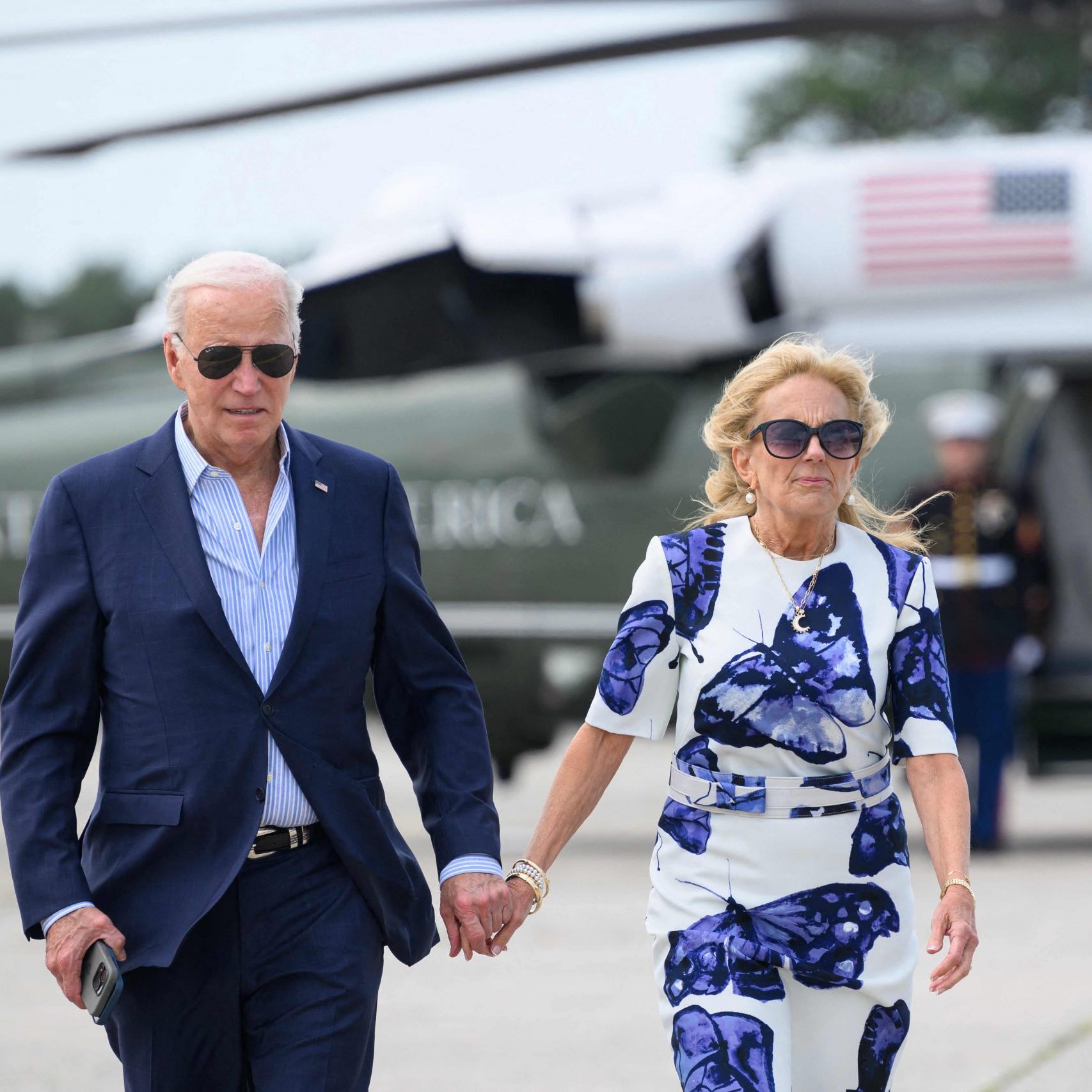 Joe und Jill Biden.