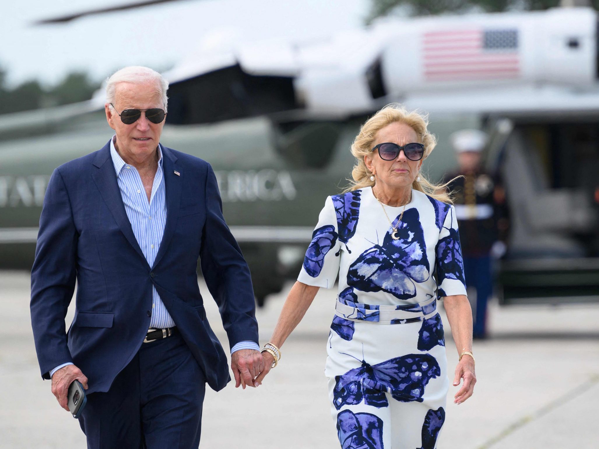 Joe und Jill Biden.