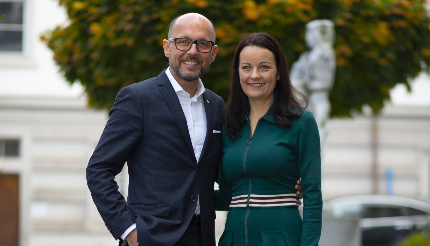 Michael Ritsch mit Gattin Yvonne.