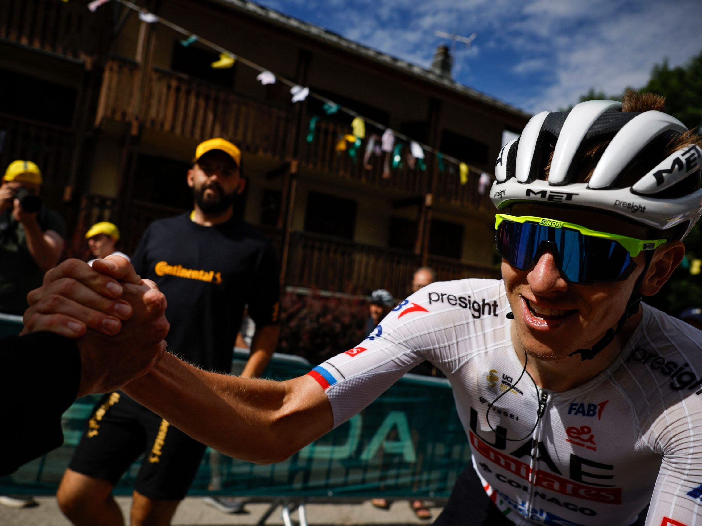 Machtdemonstration bei der Tour de France von Tadej Pogacar.