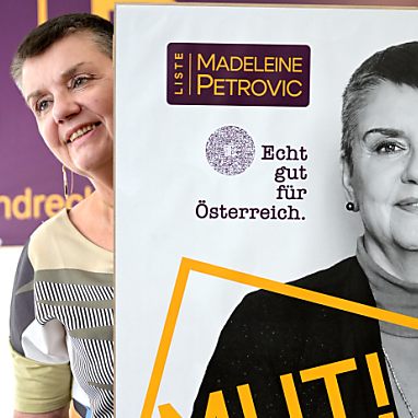 Petrovic fordert mehr Mut in der Politik.
