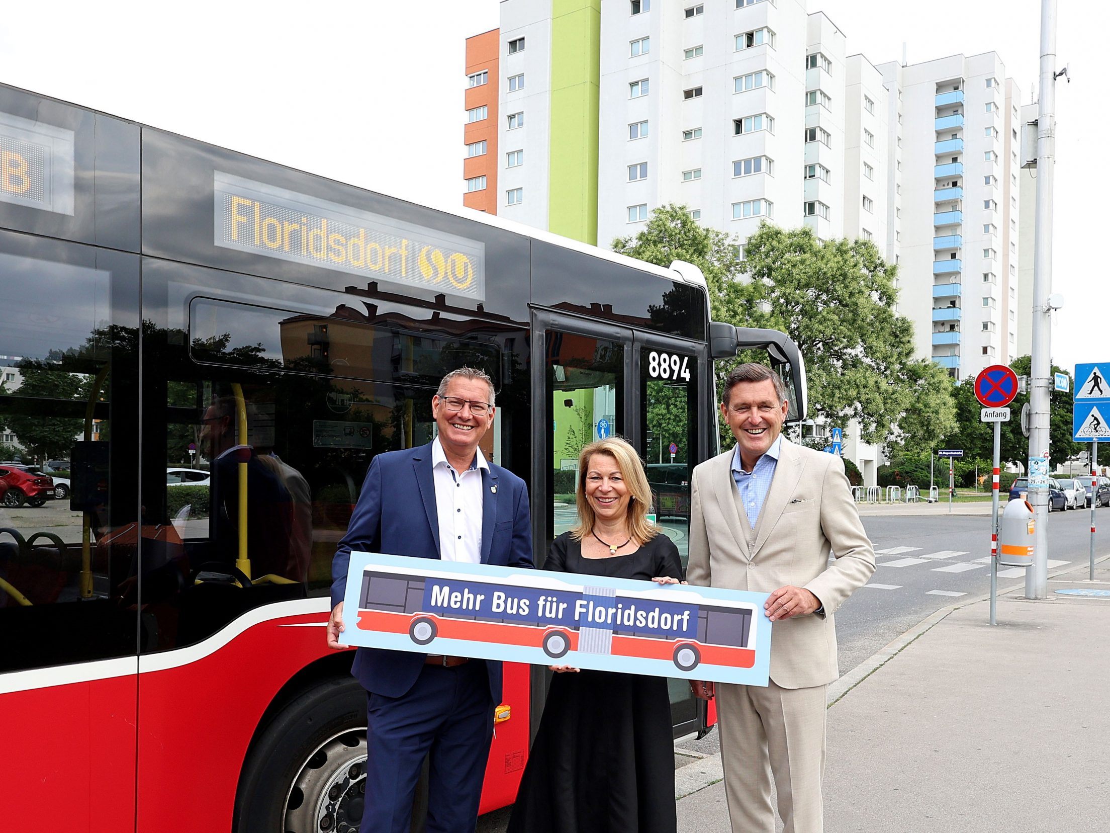 Wien-Floridsdorf darf sich auf die Buslinie 29B freuen. Wien-Floridsdorf darf sich auf die Buslinie 29B freuen.