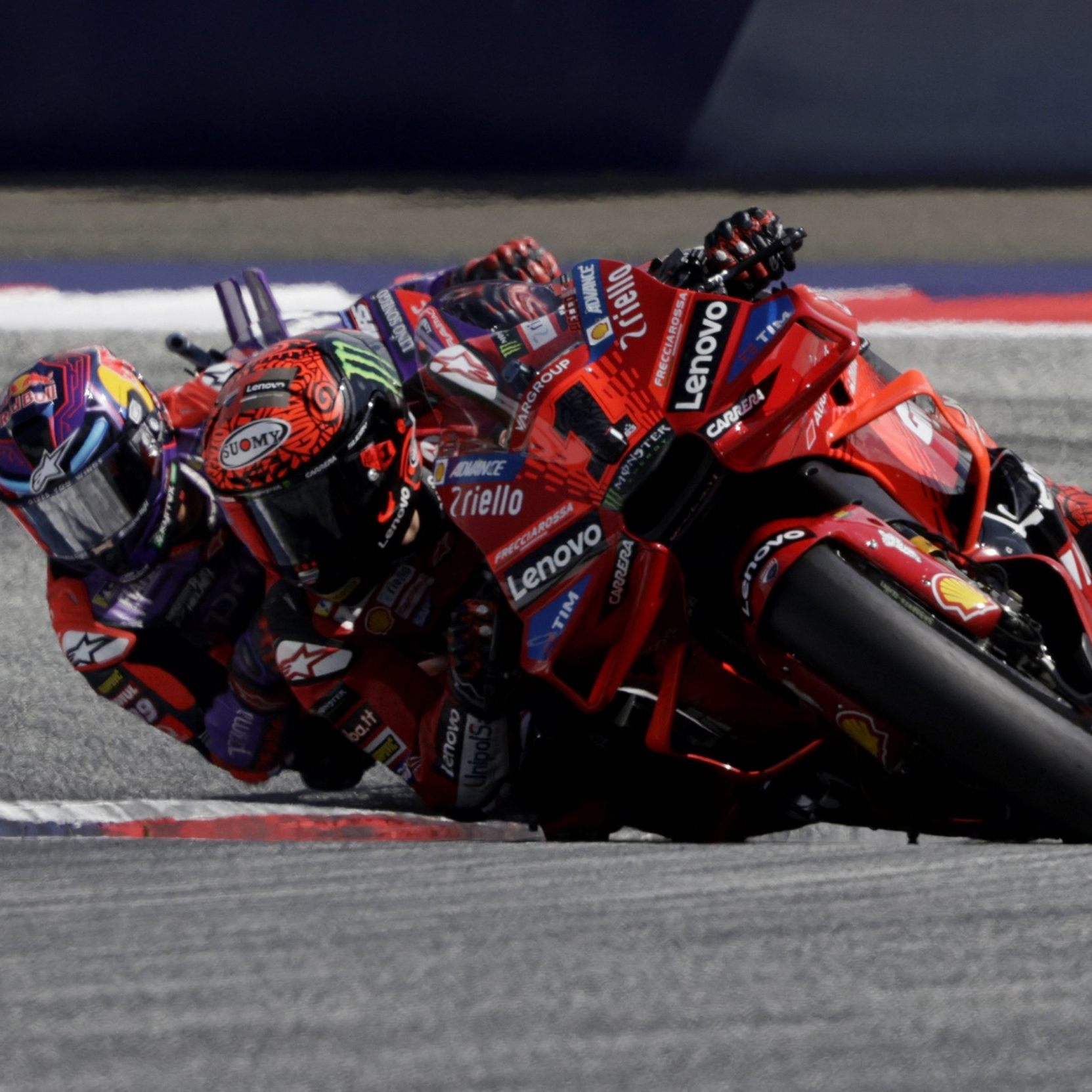 Bagnaia ließ am Spielberg nichts anbrennen.