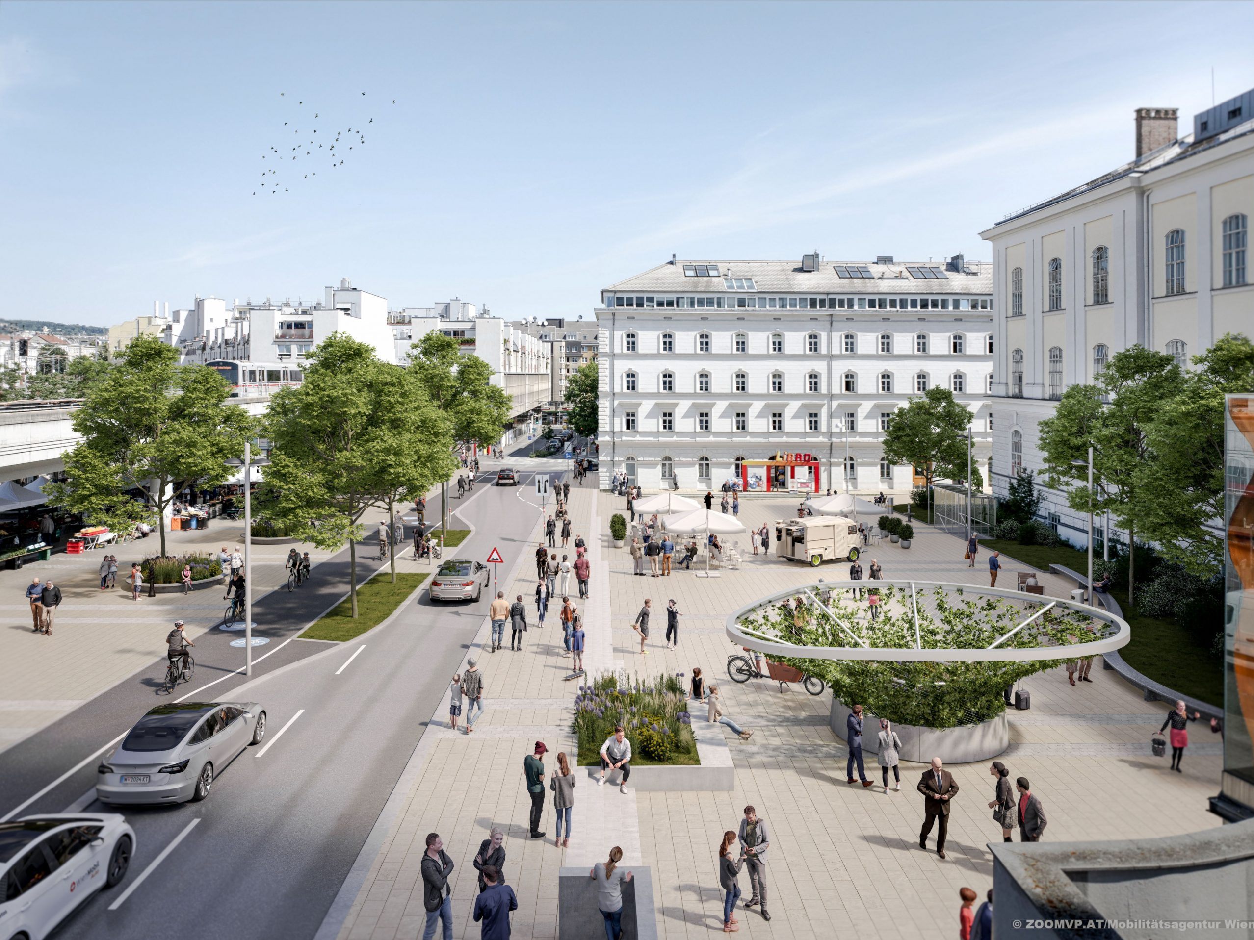 So soll der neue "Hauptplatz Ottakring", der Vorplatz der U3-Endstelle Ottakring schon bald aussehen. So soll der neue "Hauptplatz Ottakring", der Vorplatz der U3-Endstelle Ottakring schon bald aussehen.