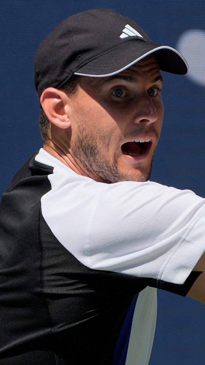 Der Lokalmatador Ben Shelton ließ Dominic Thiem bei seiner letzten Grand-Slam-Teilnahme keine Chance.