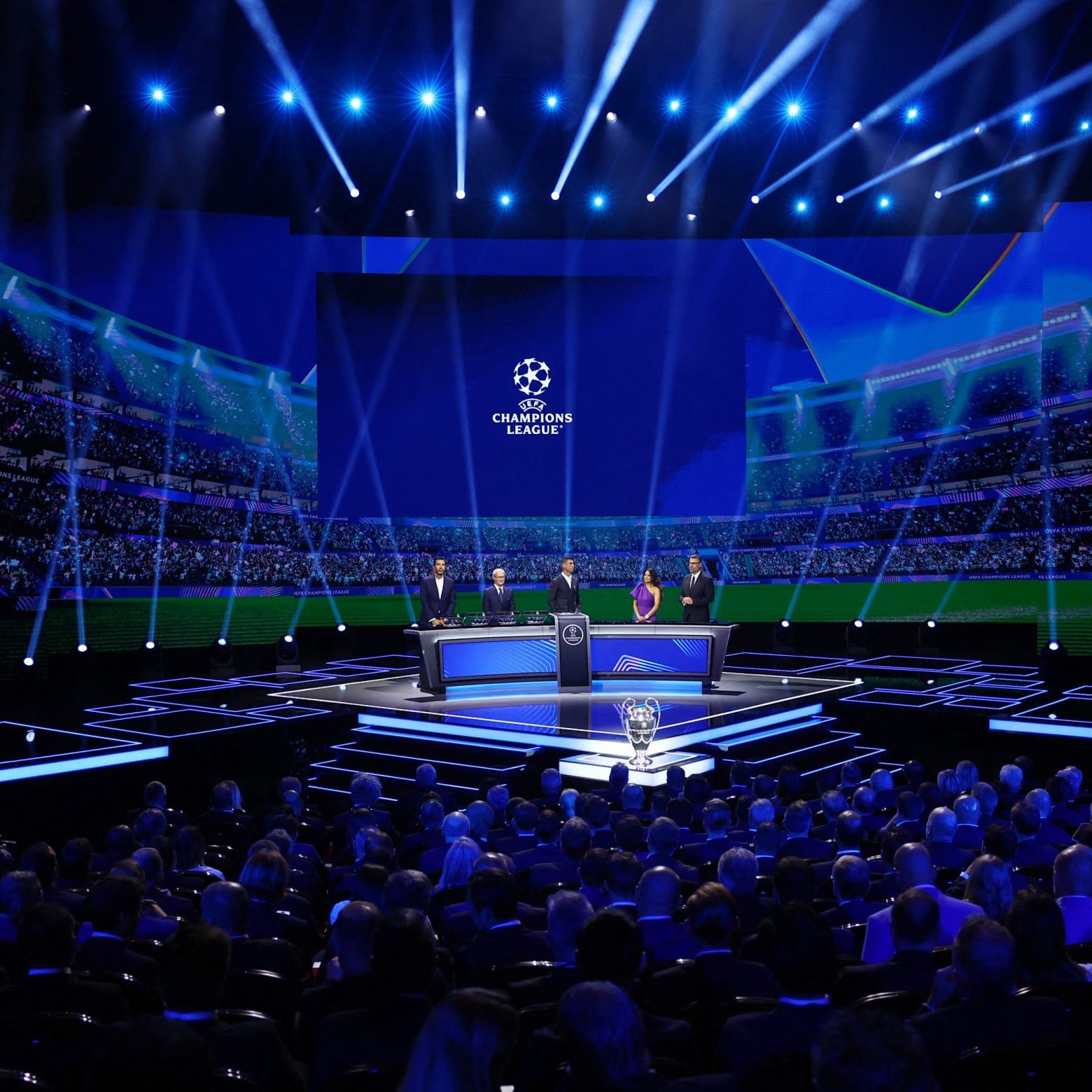 Die Champions League-Auslosung fand am Donnerstagnachmittag in Monaco statt.