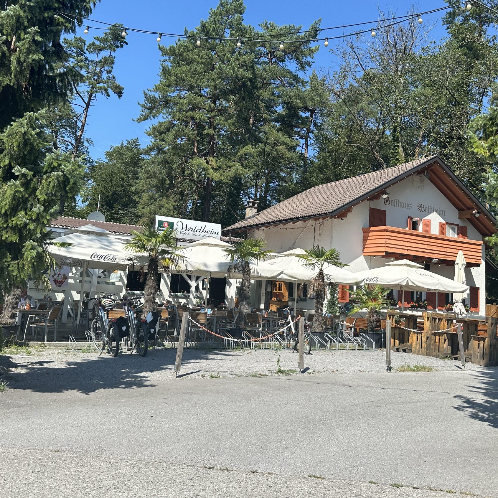 Das Gasthaus Waldheim steht zum Verkauf.