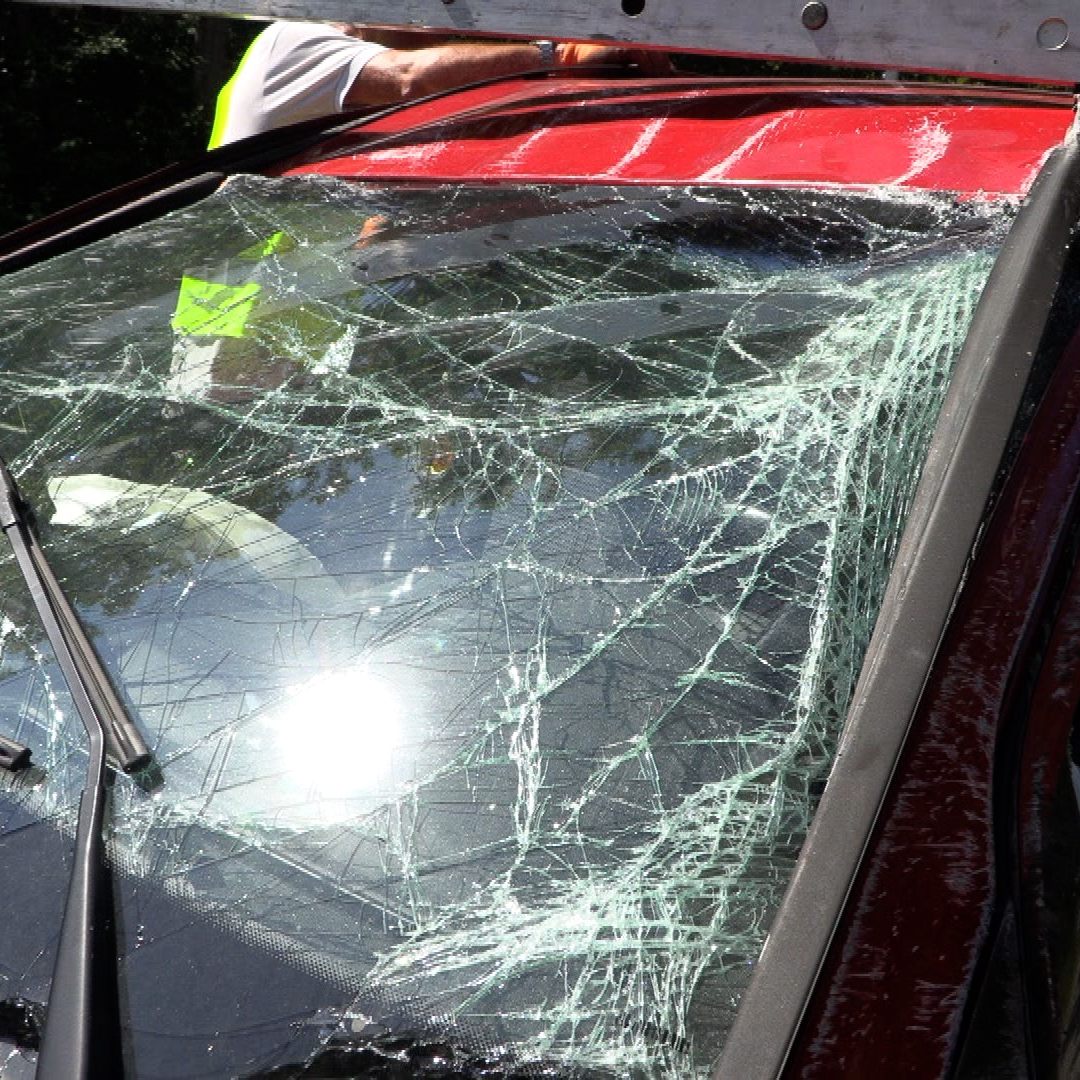 Pkw wurde schwer beschädigt