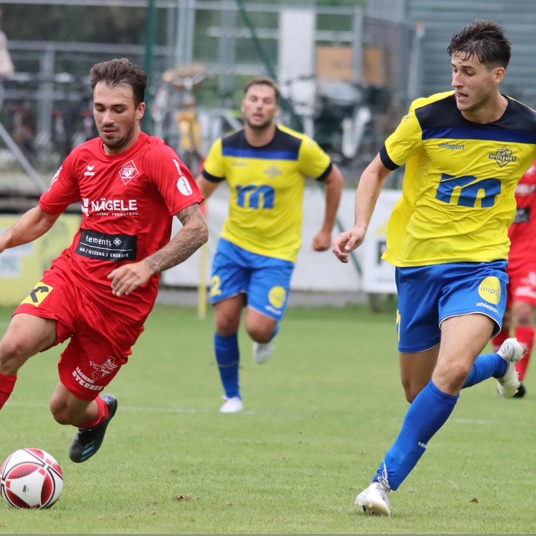Matthias Flatz (l.) schoss für Rankweil schon viele Traumtore.