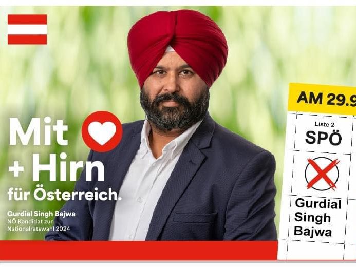 Der Lokalpolitiker Gurdial Singh Bajwa sieht sich mit Rassismus konfrontiert.