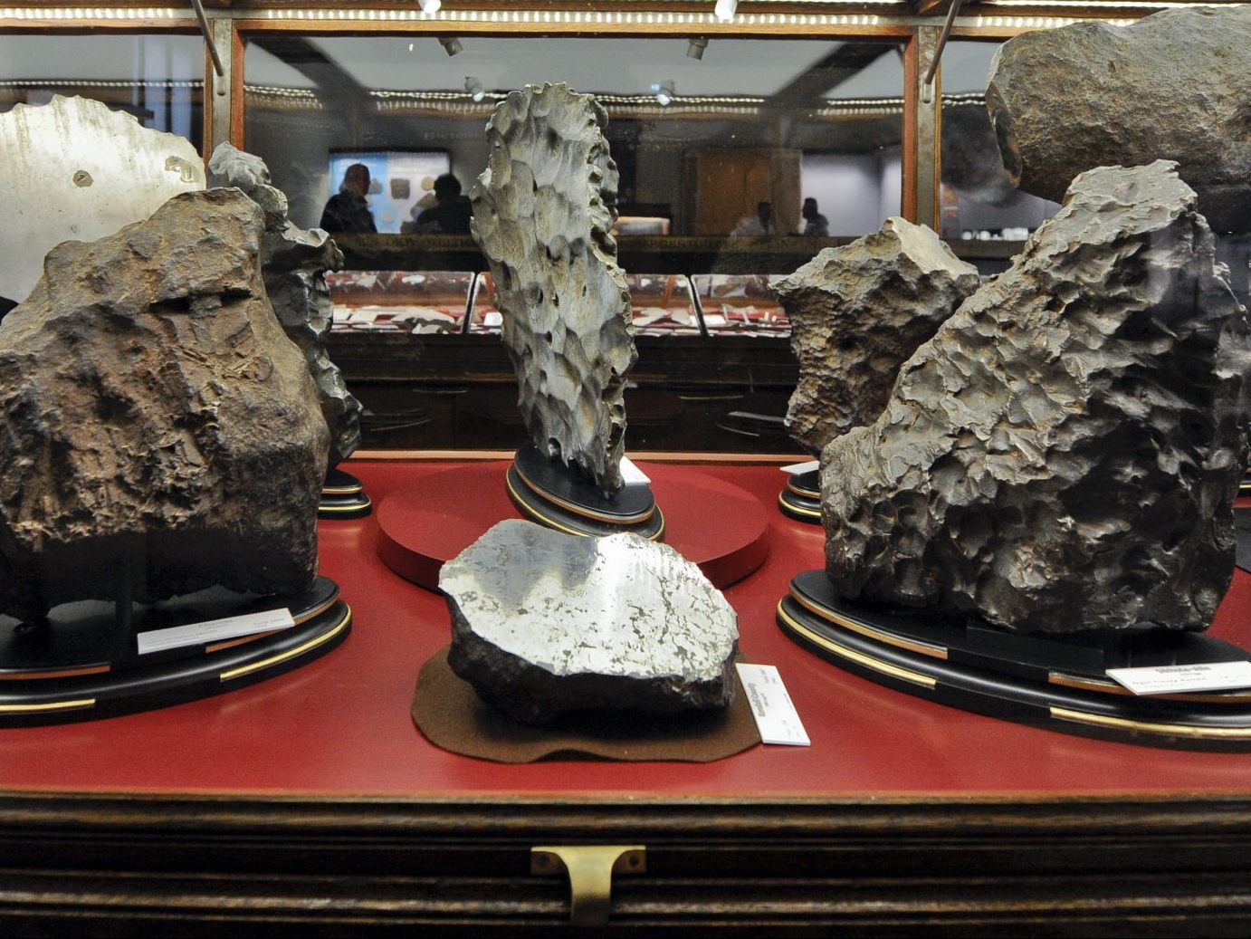 Die Meteoritensammlung des Naturhistorischen Museums (NHM) Wien.