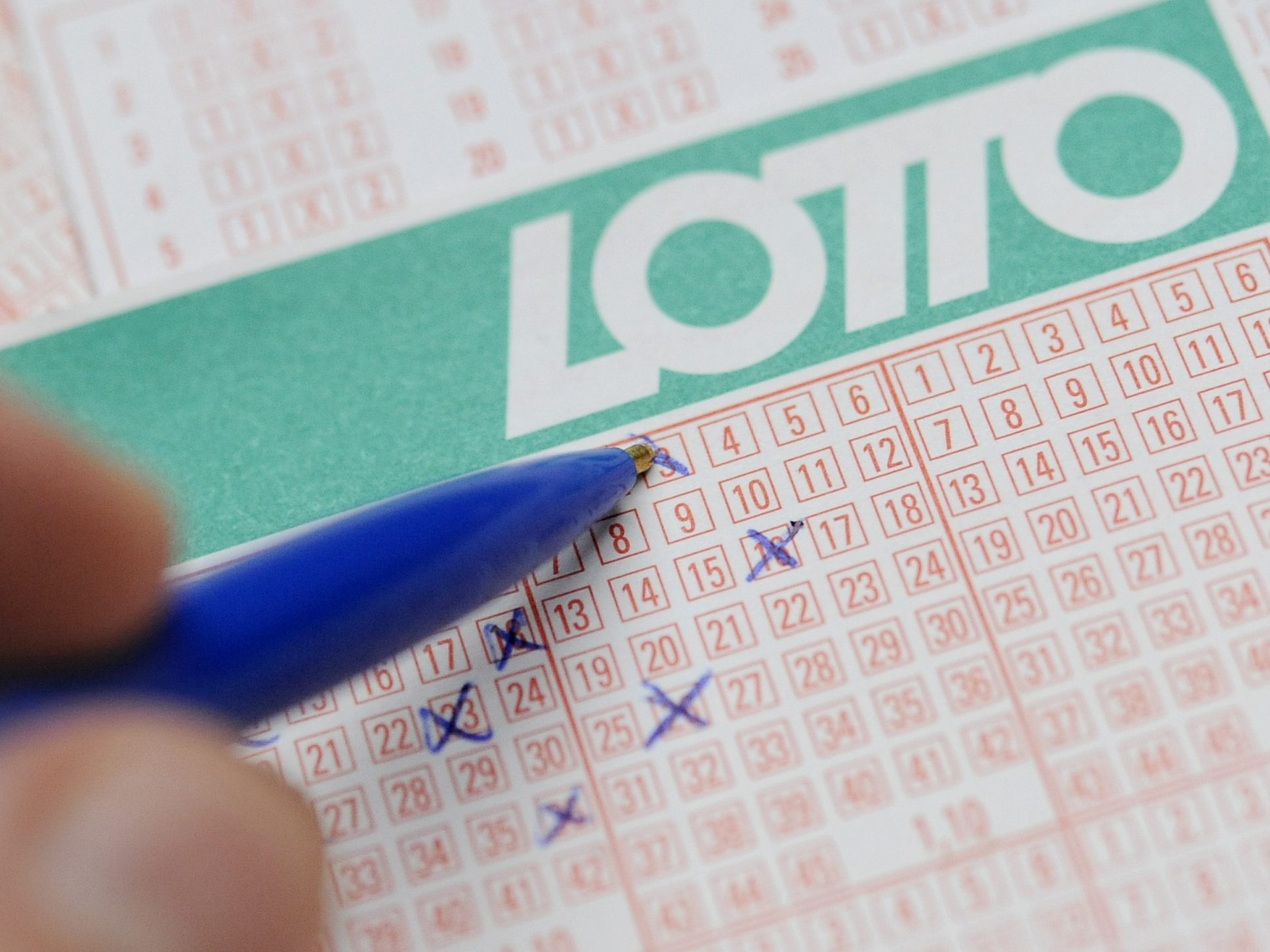 Keinen Sechser gab es bei der Lotto-Ziehung am Sonntag.