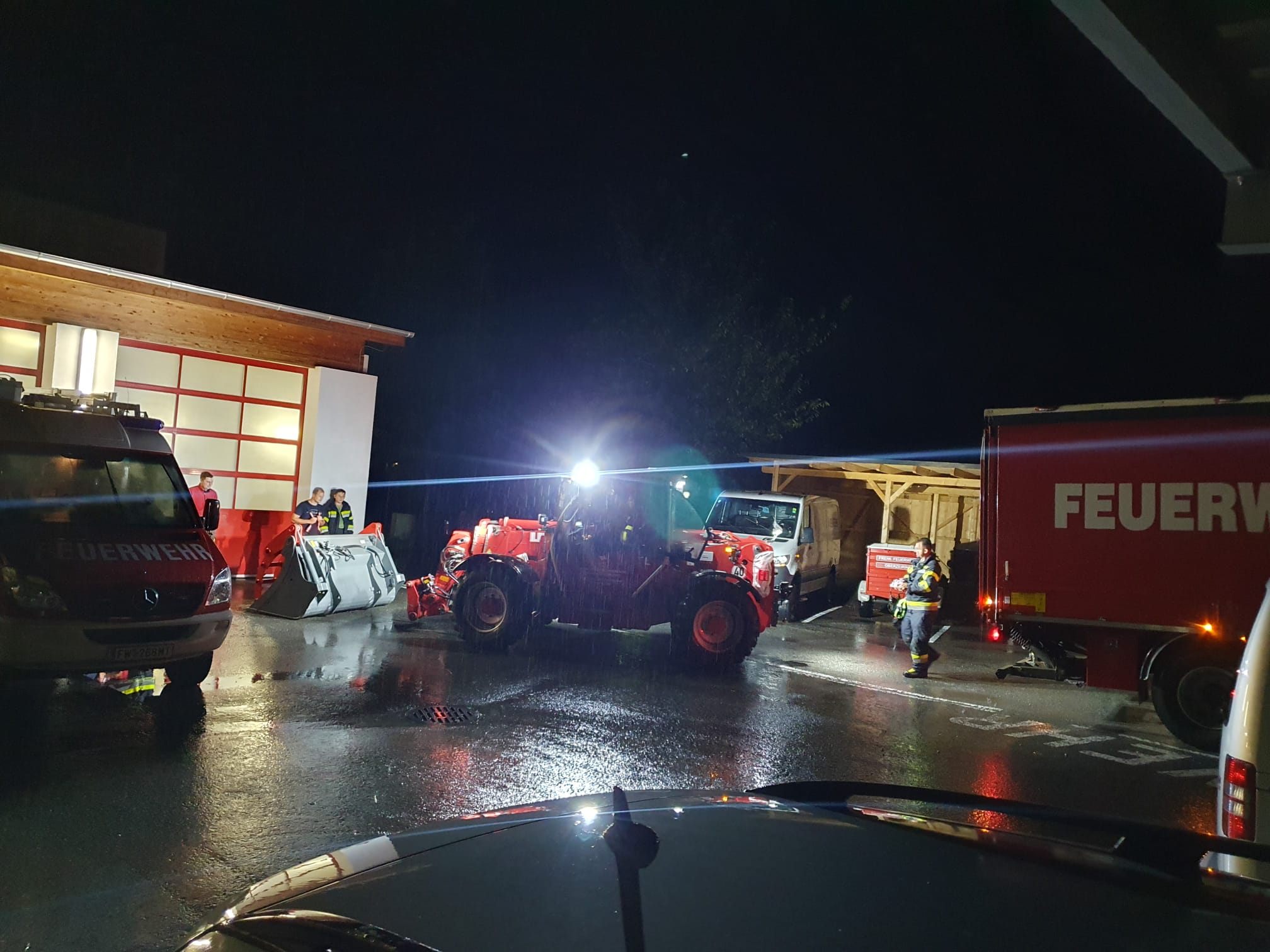 Überschwemmungen sorgten für zahlreiche Einsätze in der Obersteiermark.