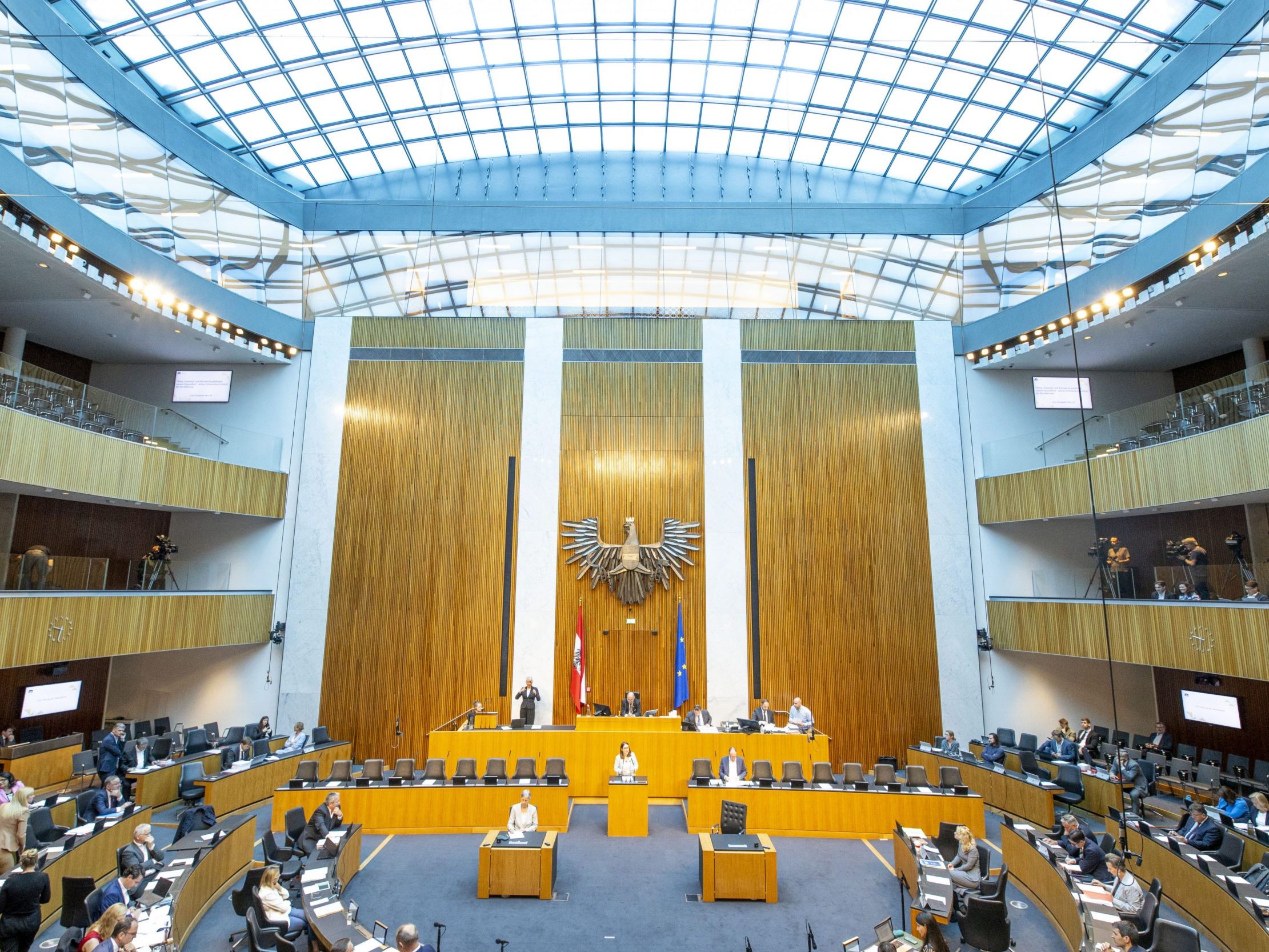 Die Nationalratswahl steigt im September. Die Nationalratswahl steigt im September.