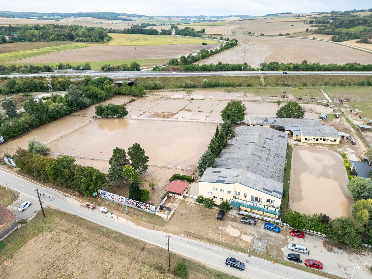 Ein Bild aus Hollabrunn vom vergangenen Montag.
