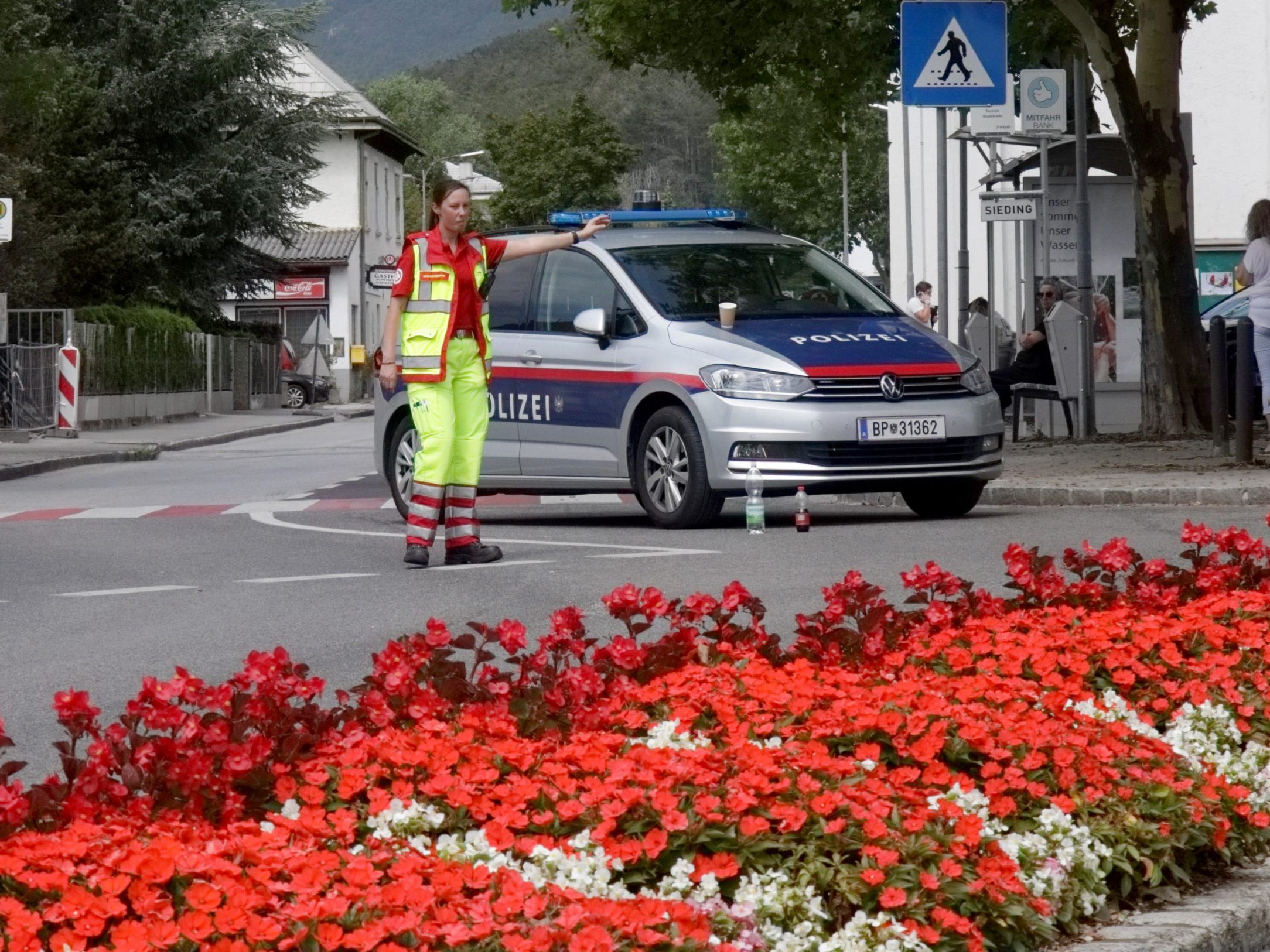 Großeinsatz in Ternitz. Großeinsatz in Ternitz.