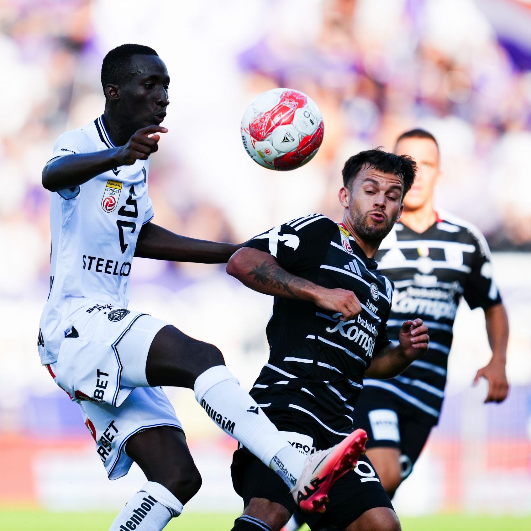 Die Wiener Austria traf am Sonntag auf den LASK.