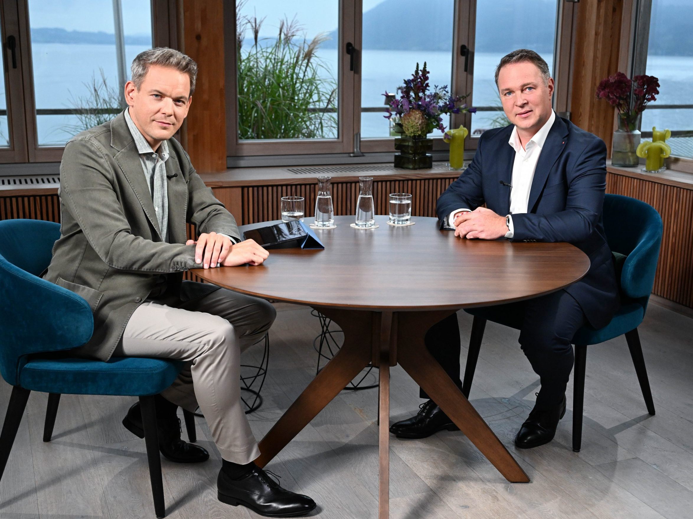 SPÖ-Chef Babler stand im ORF-"Sommergespräch" Rede und Antwort.