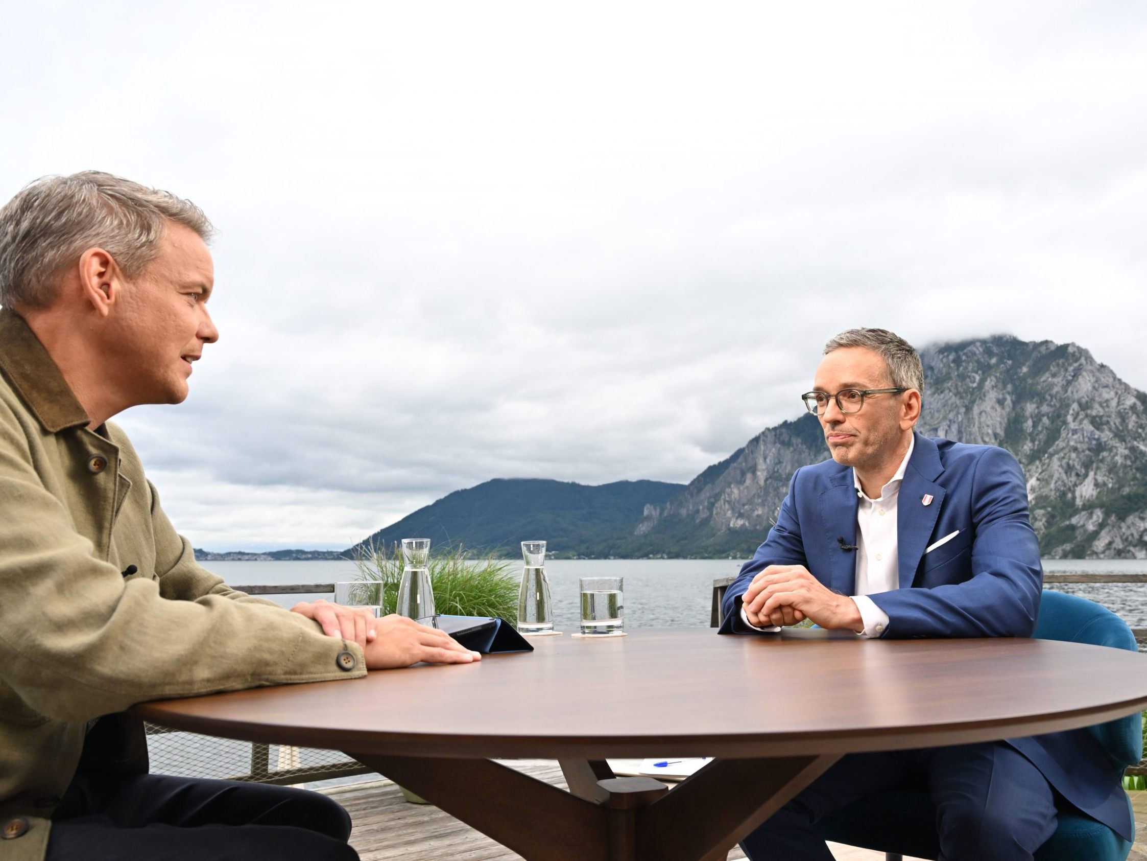 Herbert Kickl im ORF-"Sommergespräch".
