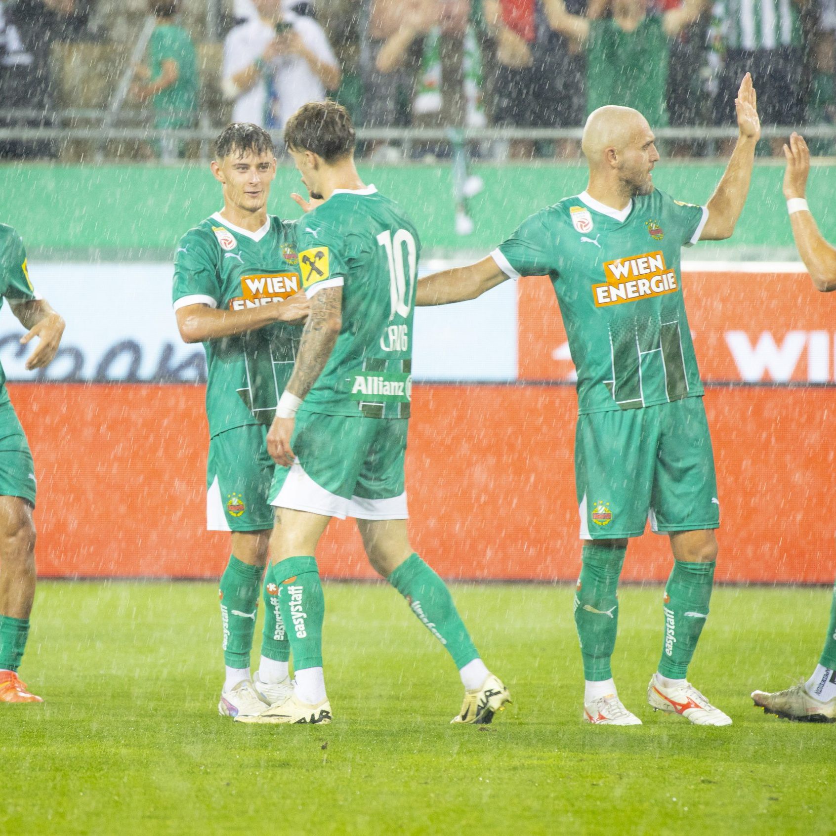 Rapid Wien schaffte es in die dritte EL-Qualifikationsrunde.