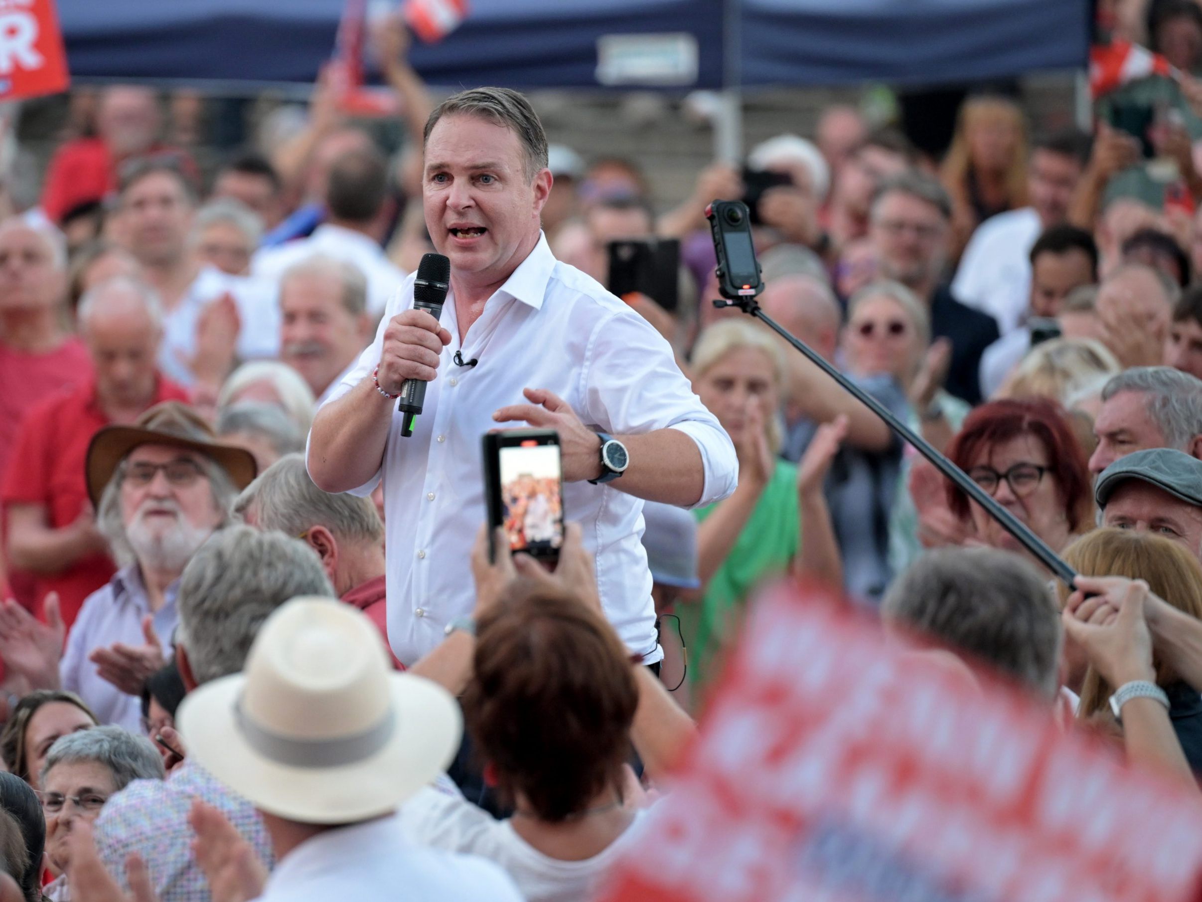Für die SPÖ ging in Linz offiziell der Wahlkampf für die Nationalratswahl los.