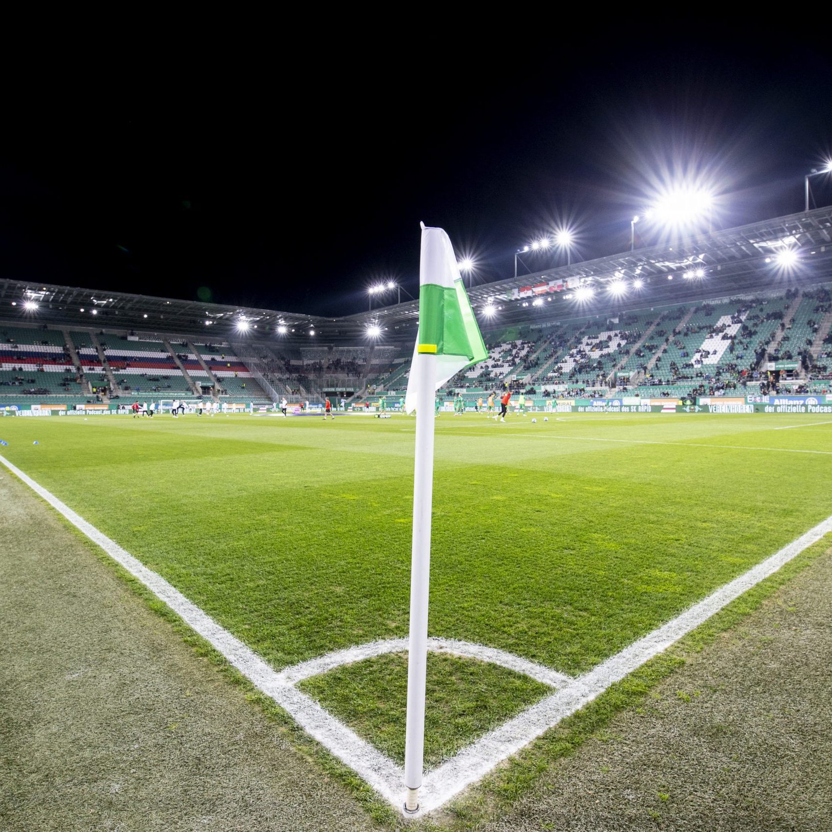 Rapid Wien in Rasen-Wertung vorne.