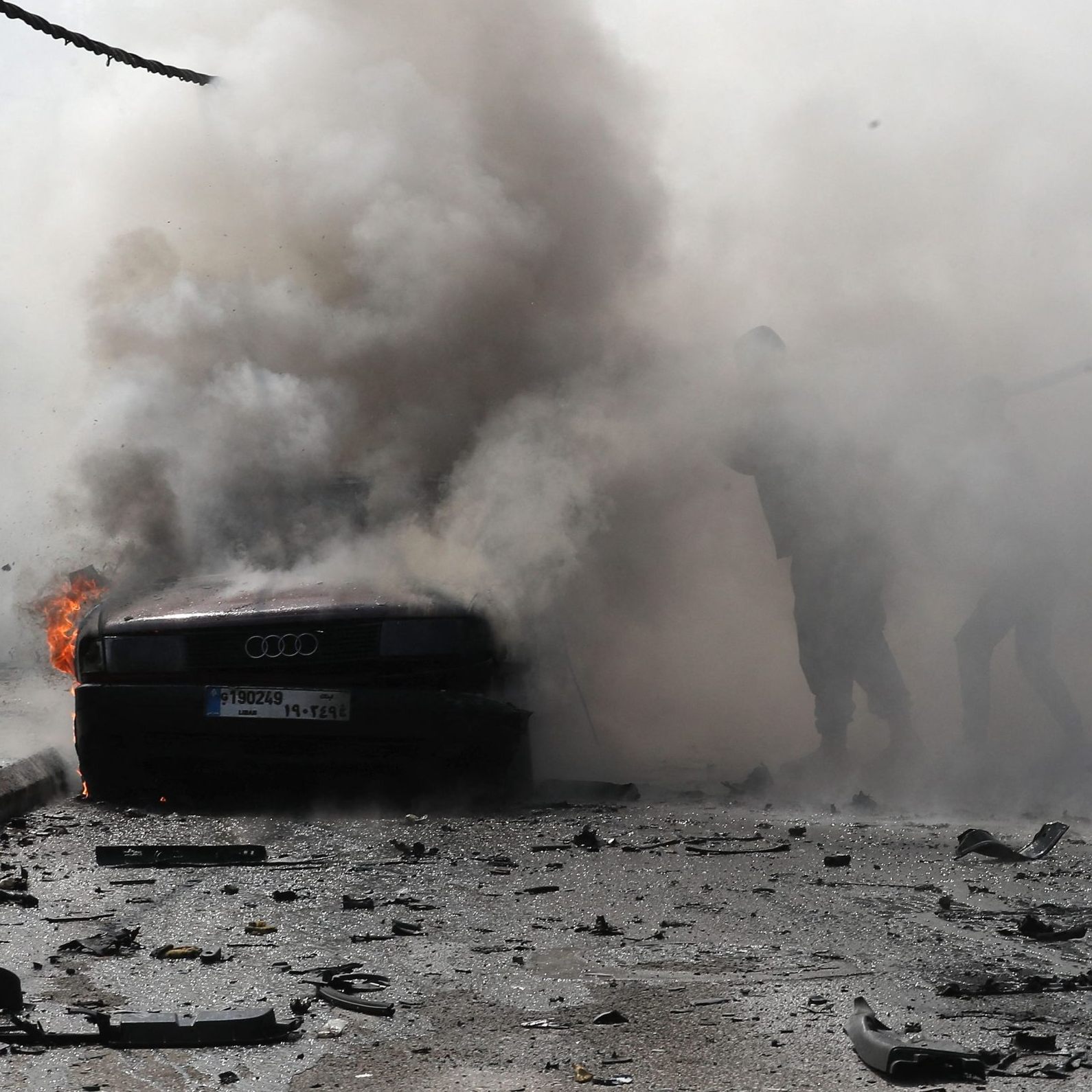 Am Dienstag wurden zwei Personen bei Explosionen im Libanon getötet.