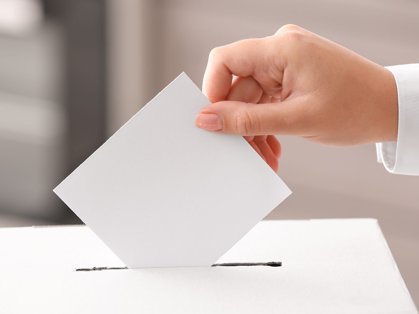 Die Stimmzettel werden bald gedruckt.