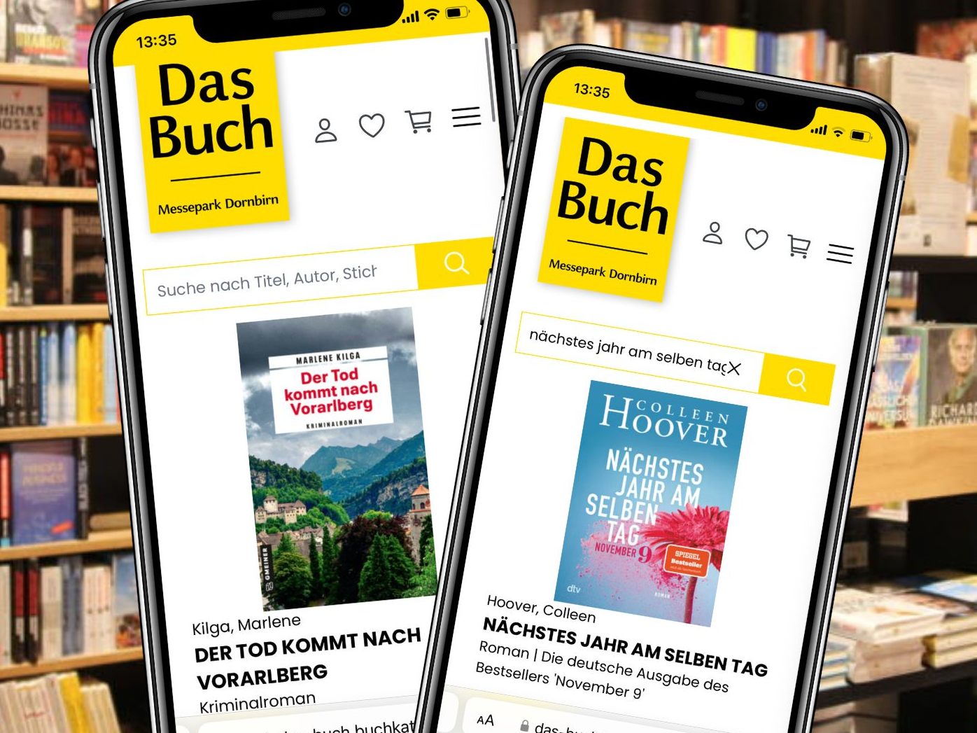 Das sind derzeit die absoluten Bestseller bei "Das Buch"! Das sind derzeit die absoluten Bestseller bei "Das Buch"!