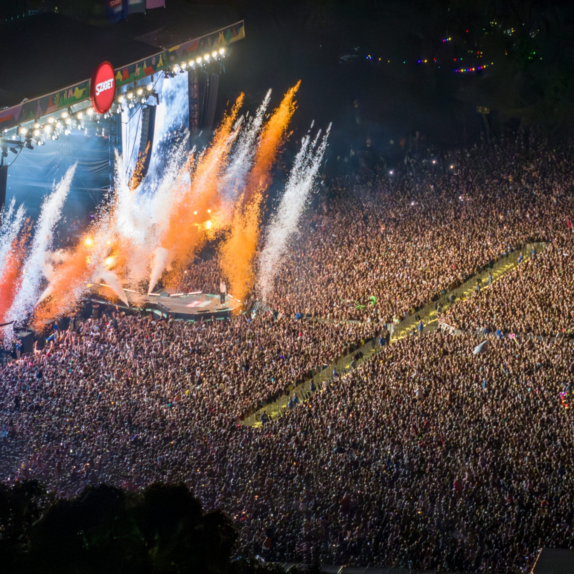 Das Sziget Festival ist für viele Festivalfans ein Fixpunkt im Sommer.