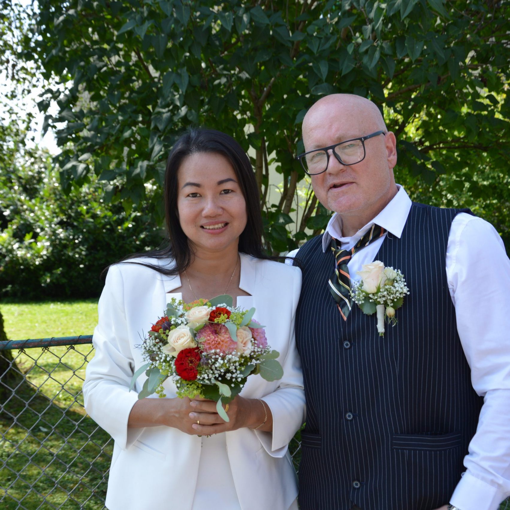 Namphueng Mikhawan und Franz Holler haben geheiratet.