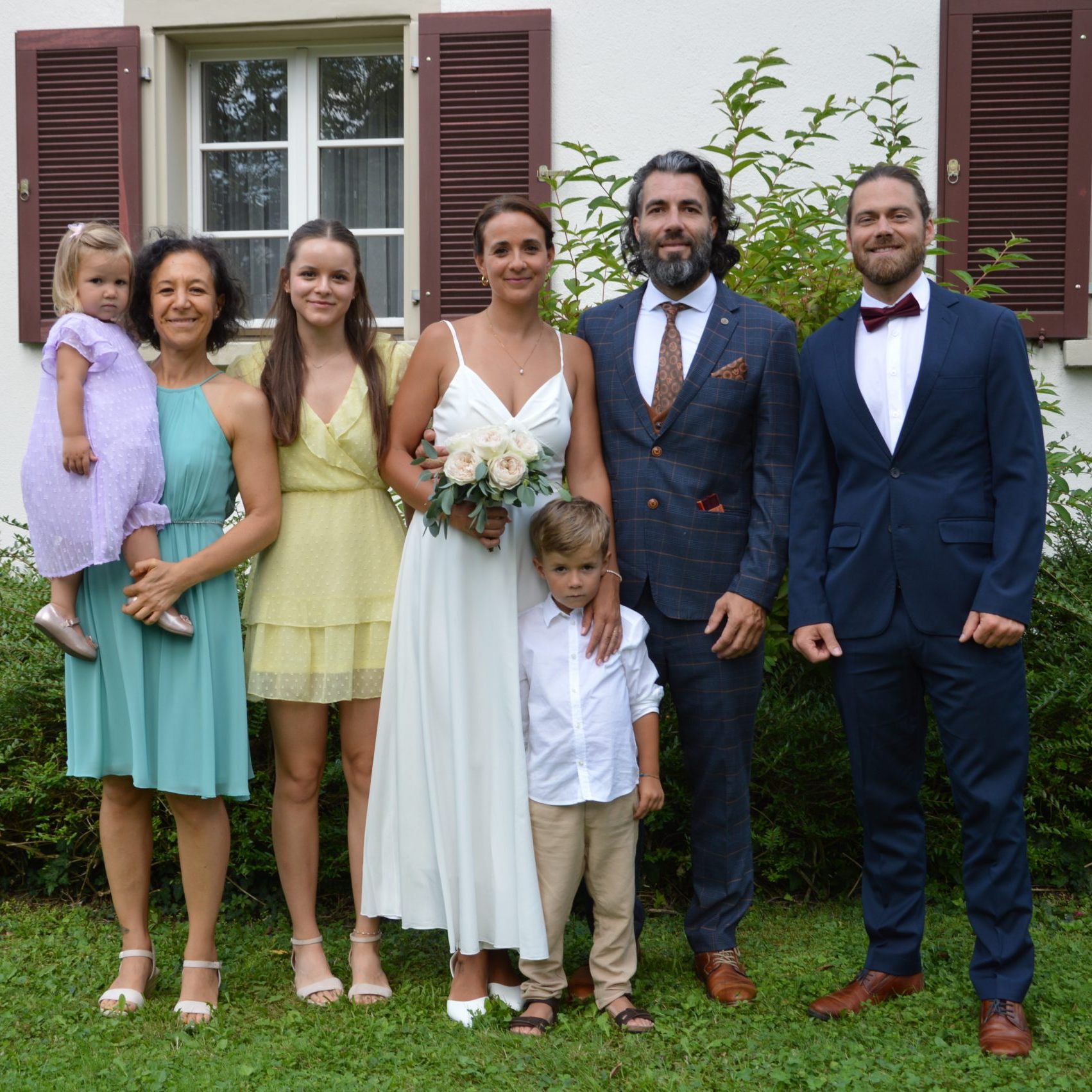 Verena Anfang und Jakob König feierten ihre standesamtliche Trauung.
