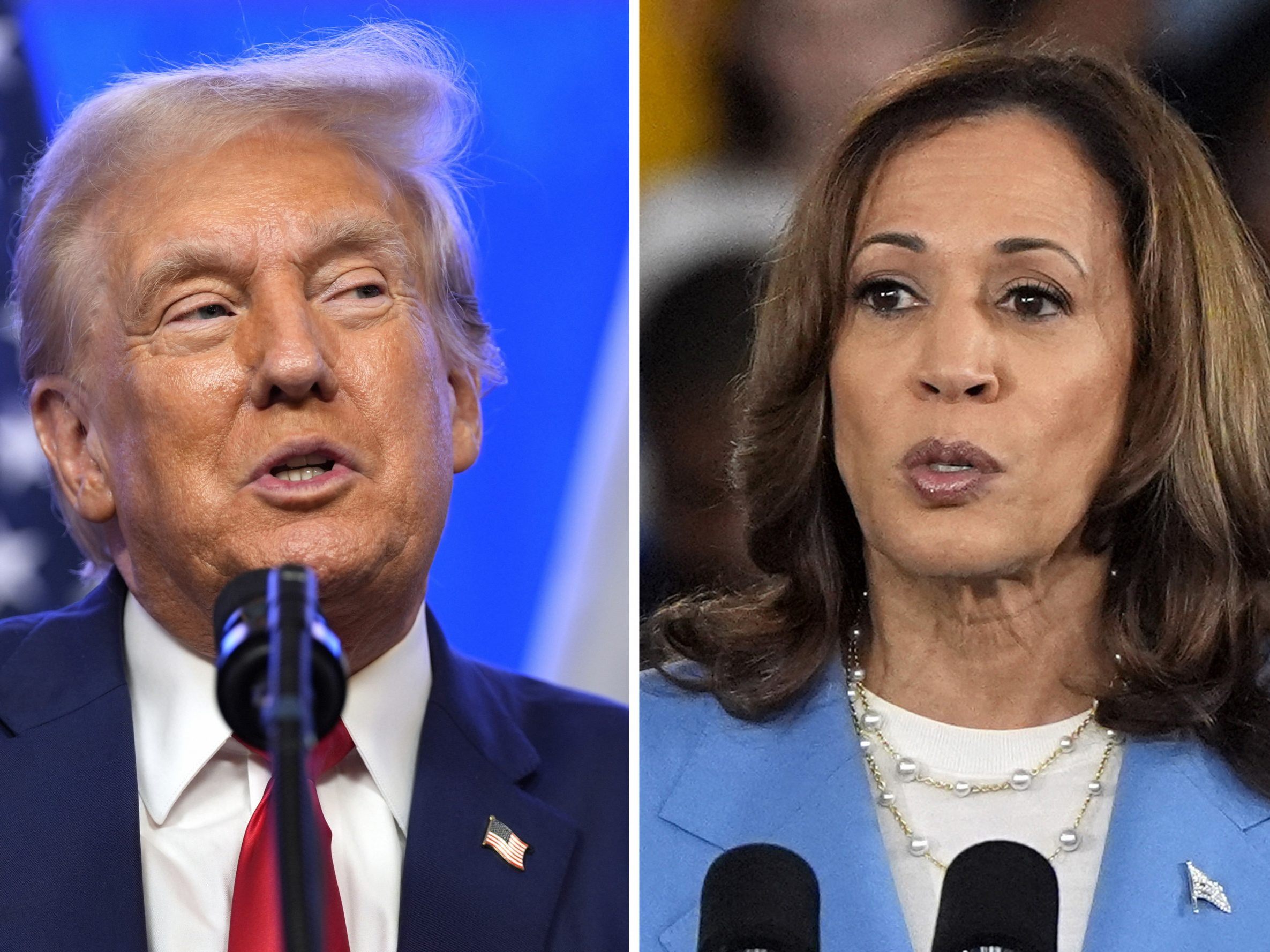 Die Debatte zwischen Ex-Präsident Donald Trump und Vizepräsidentin Kamala Harris ist für den 10. September angesetzt.