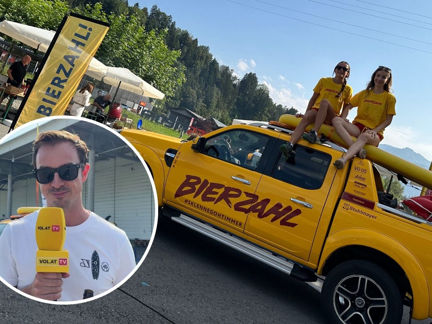 Kronkorken sammeln und gewinnen. So sieht das neue Bierzahl-Mobil aus. Kronkorken sammeln und gewinnen. So sieht das neue Bierzahl-Mobil aus.