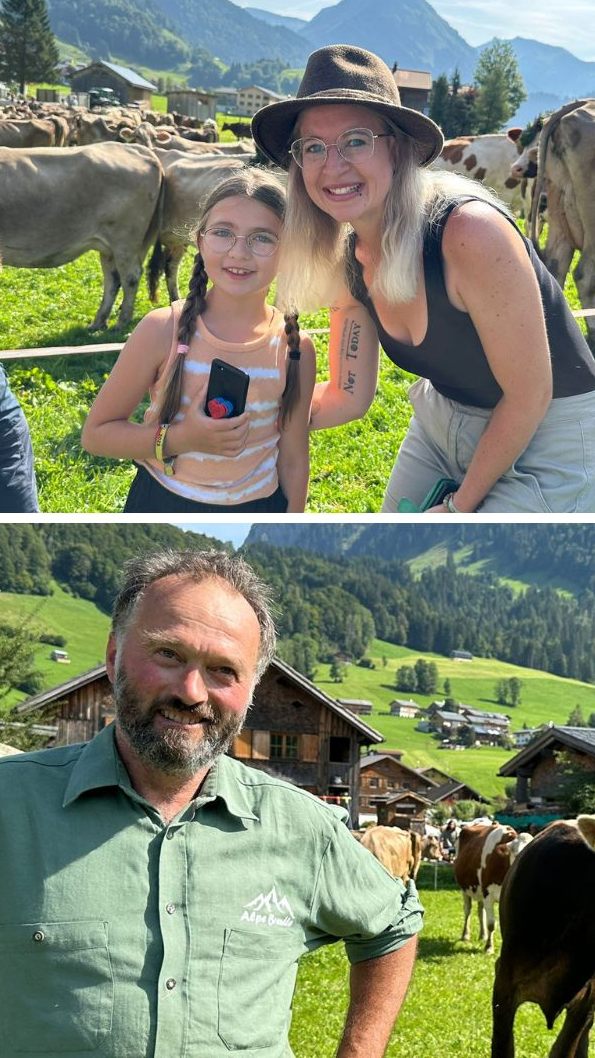 Der Alpsommer ist vorbei. Älpler und Vieh kommen zurück ins Tal.