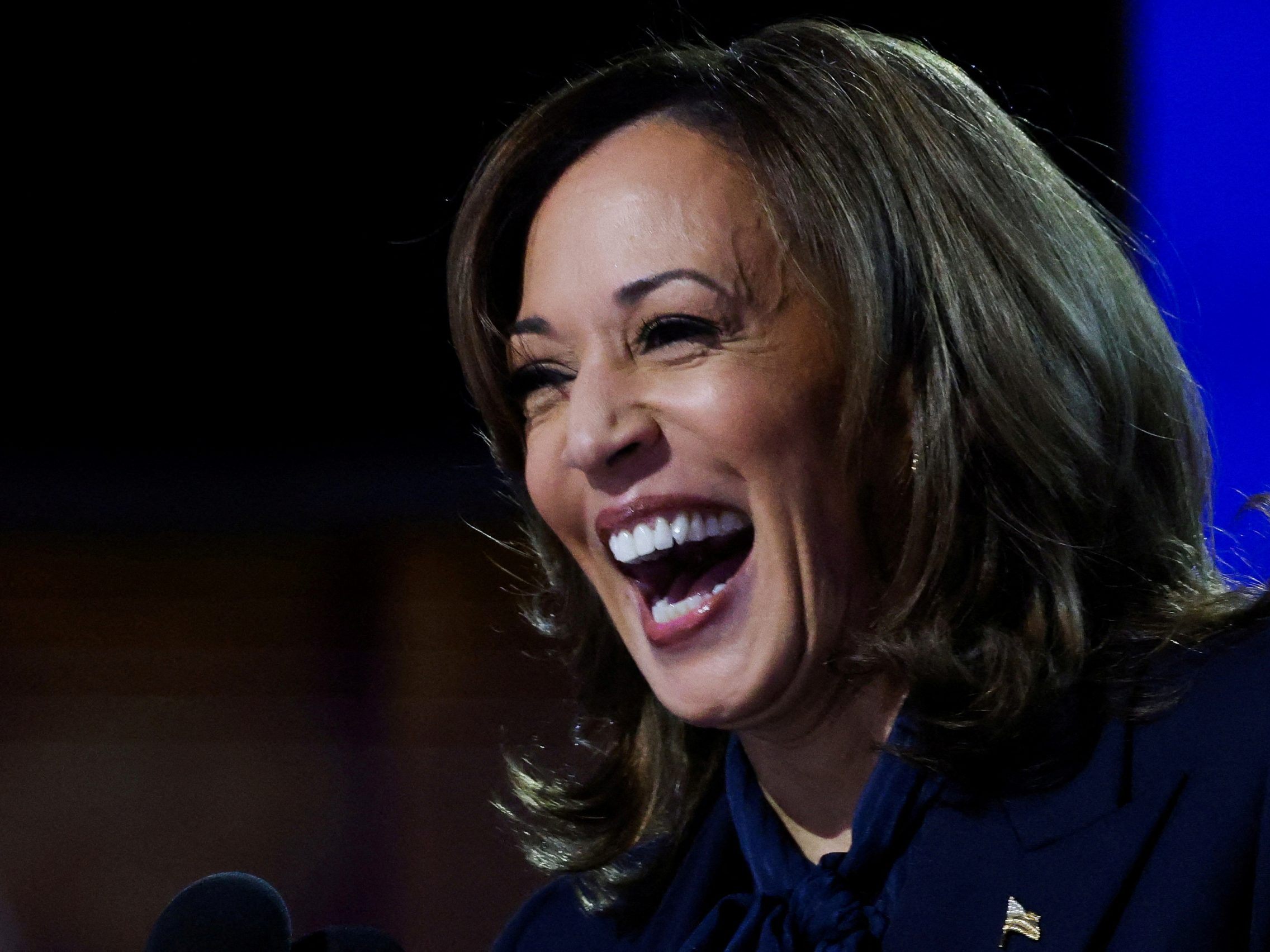 Kamala Harris hat schon 540 Millionen Dollar an Spendengeldern bekommen.