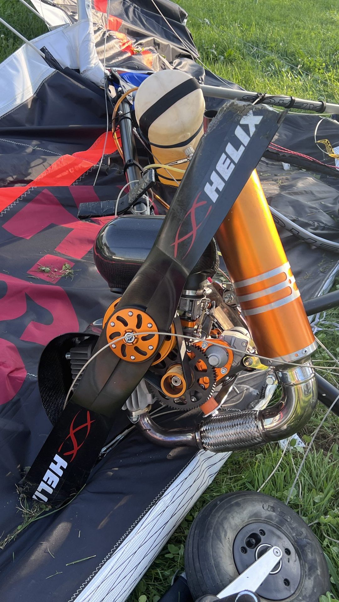 Einsatz nach Drachenflieger-Absturz in Langen bei Bregenz