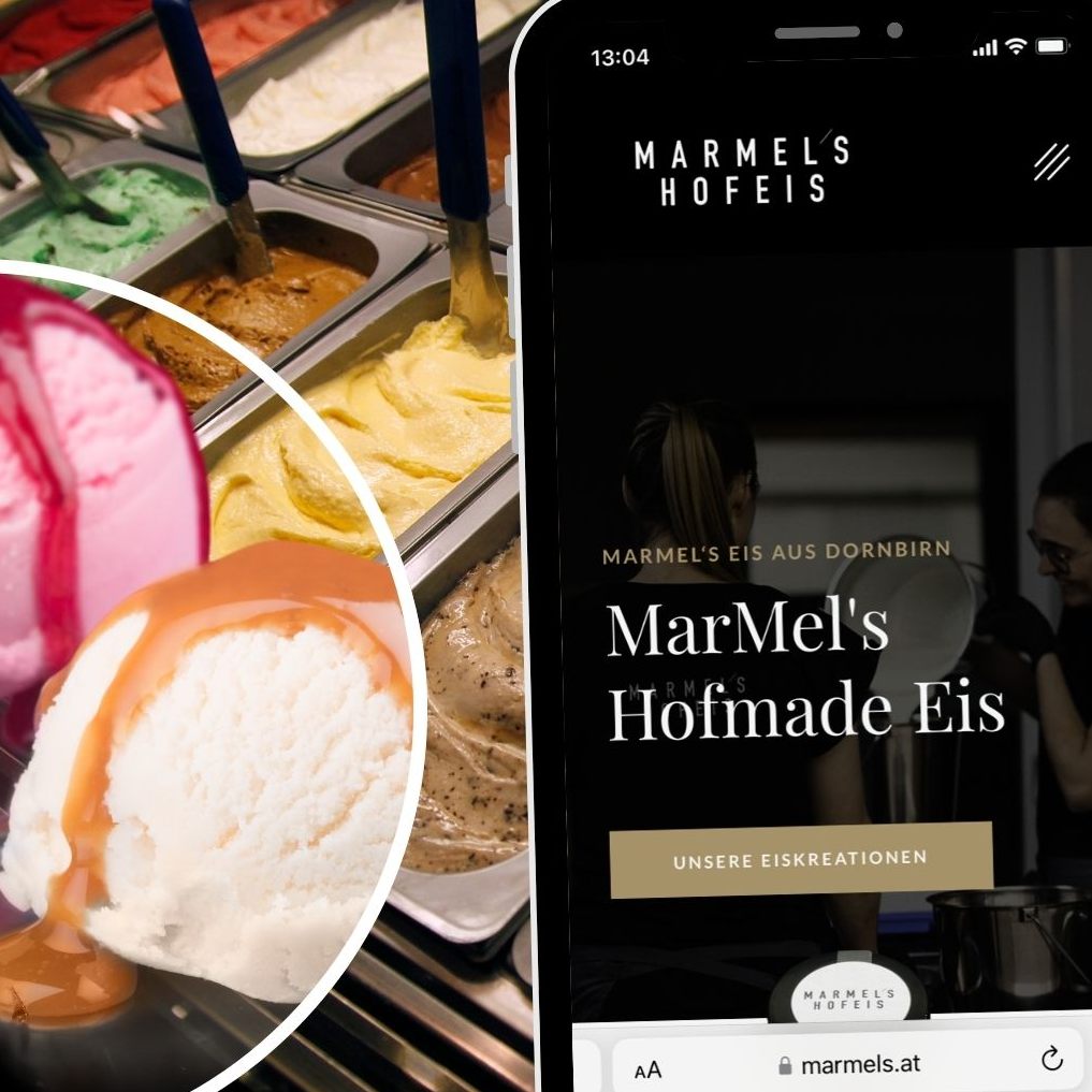 MarMel's Hofeis, ein Familienunternehmen in Vorarlberg.