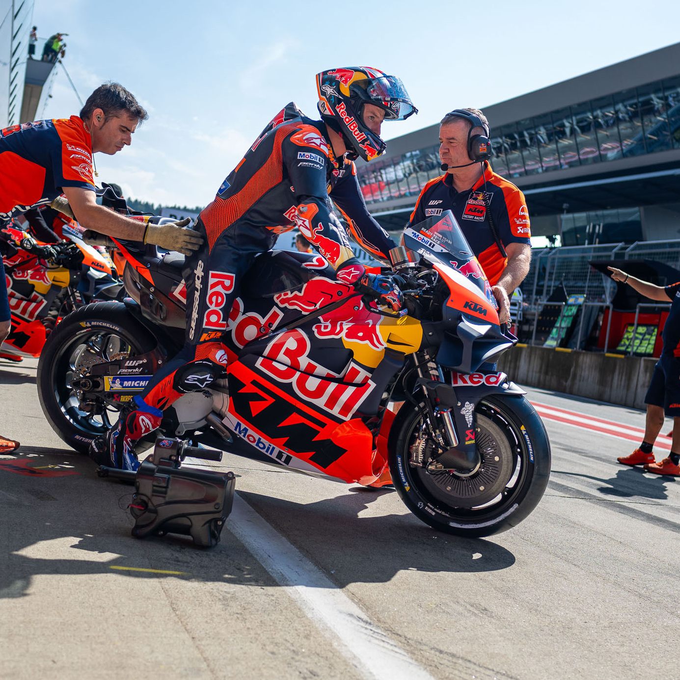 Jack Miller hat mit seiner KTM quasi Heimspiel.