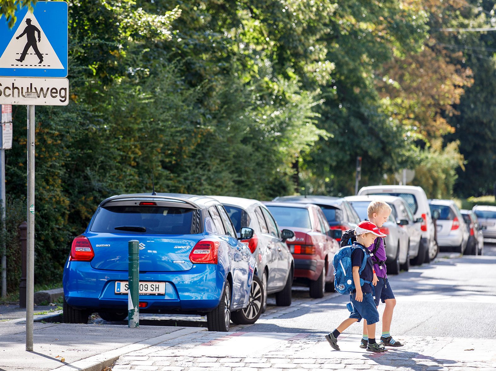 Kinder sollten noch vor dem Schulstart fit für den Schulweg gemacht werden. Kinder sollten noch vor dem Schulstart fit für den Schulweg gemacht werden.