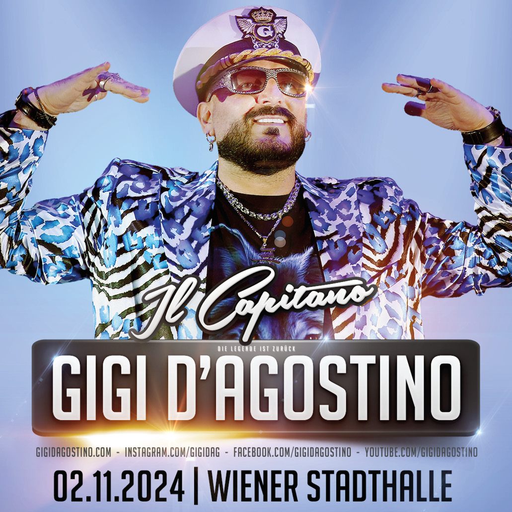 Kult-DJ Gigi D'Agostino kommt nach Wien.