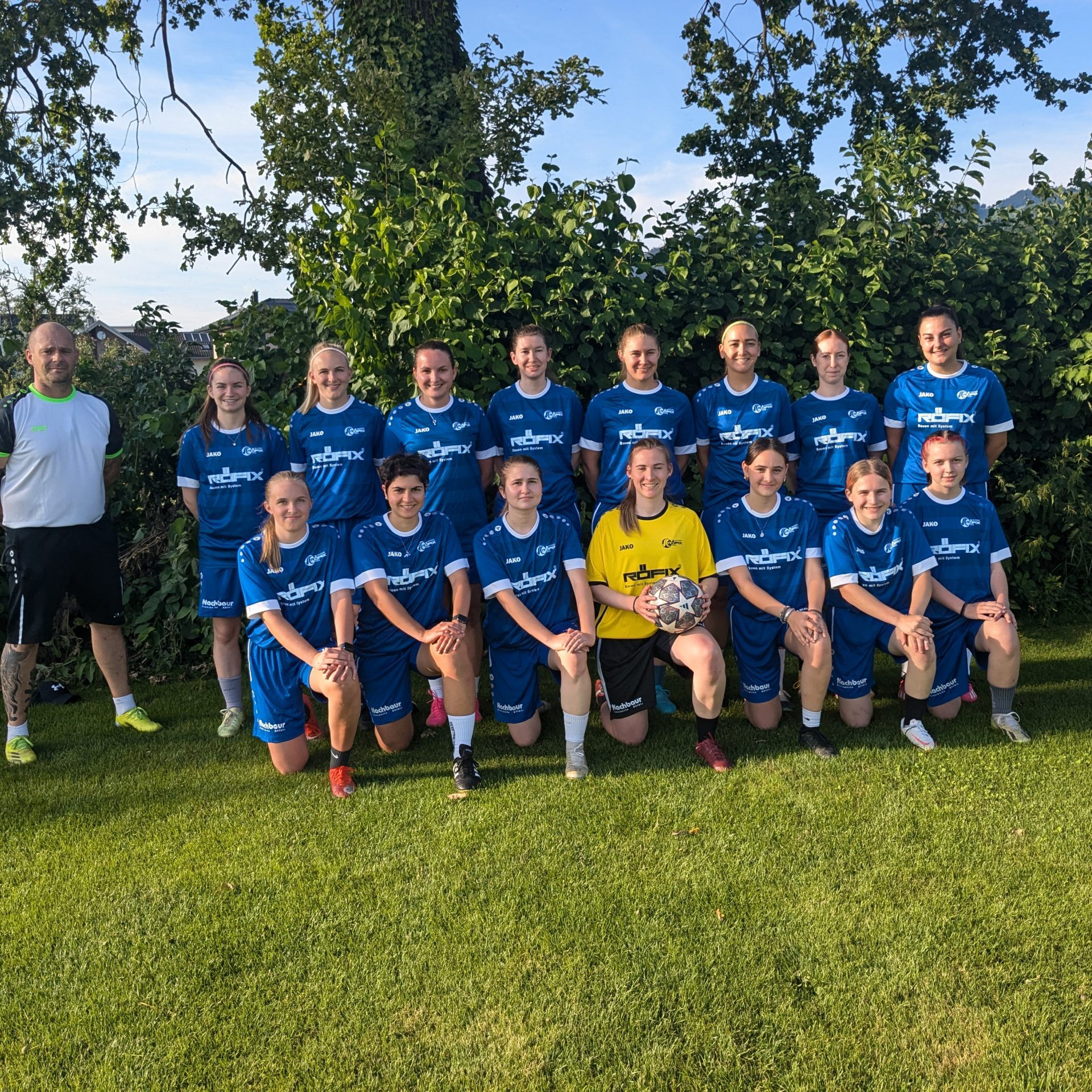 SC Röthis hat seit heuer wieder eine Frauenfußballmannschaft.